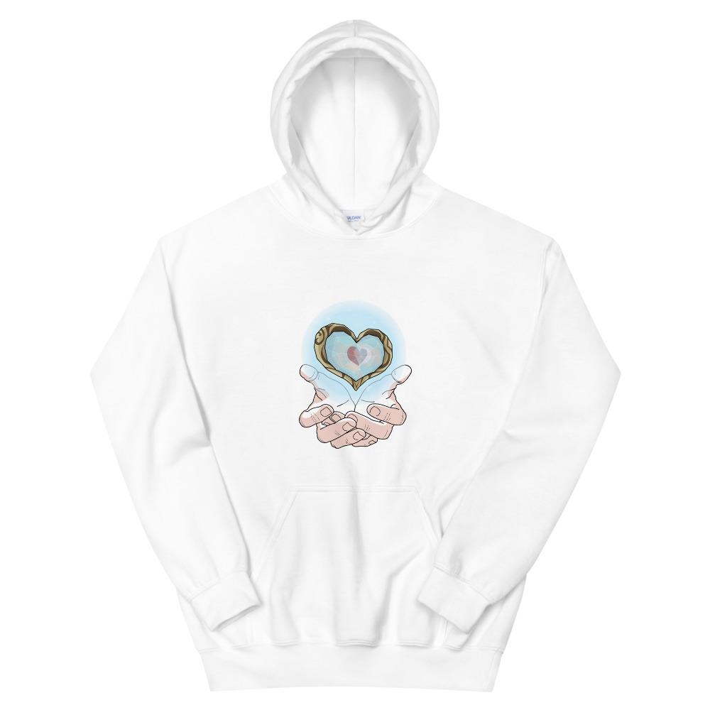 Piece of Heart | Unisex Hoodie | The Legend of Zelda Threads and Thistles Inventory White S