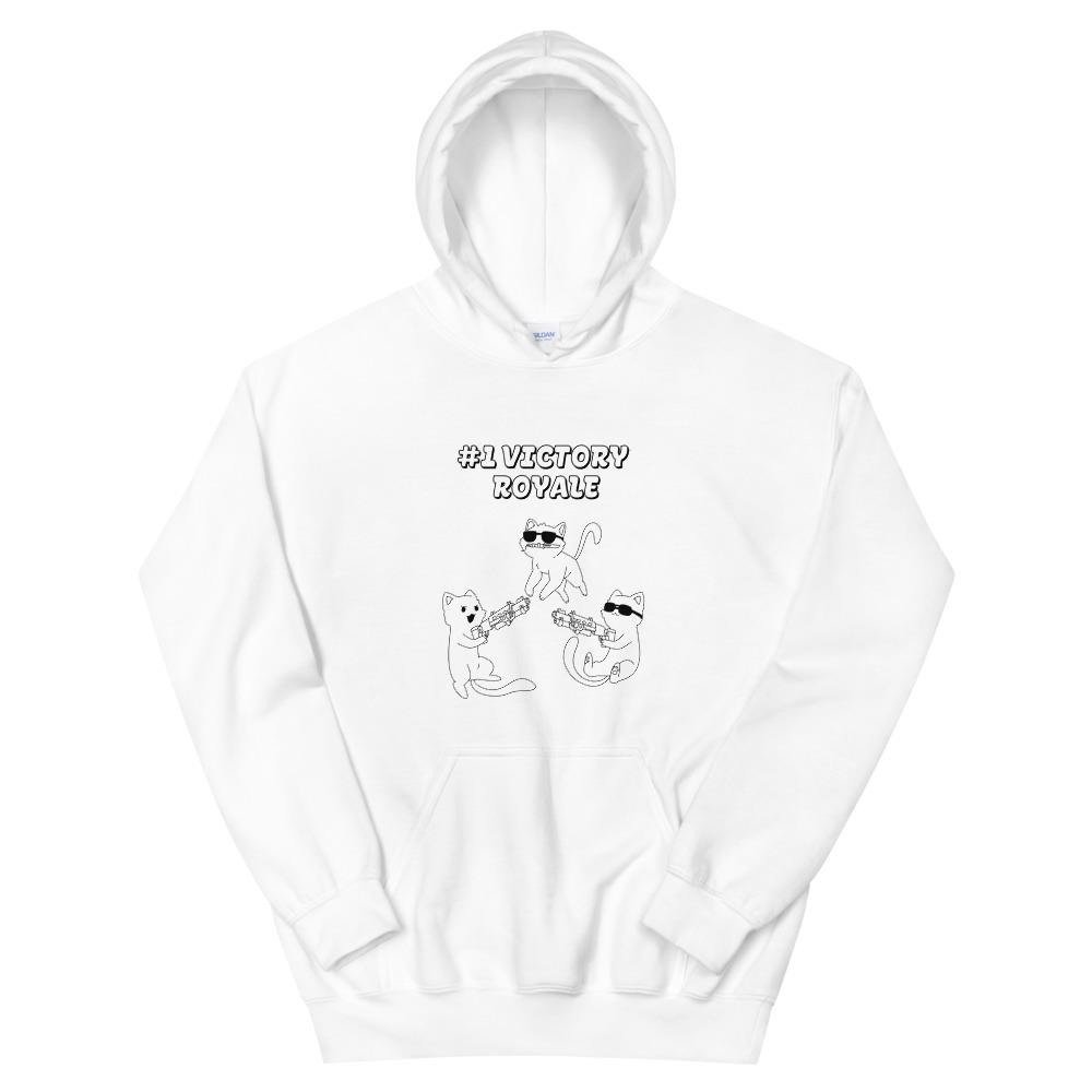 Victory Royale | Unisex Hoodie | Fortnite Threads and Thistles Inventory White S