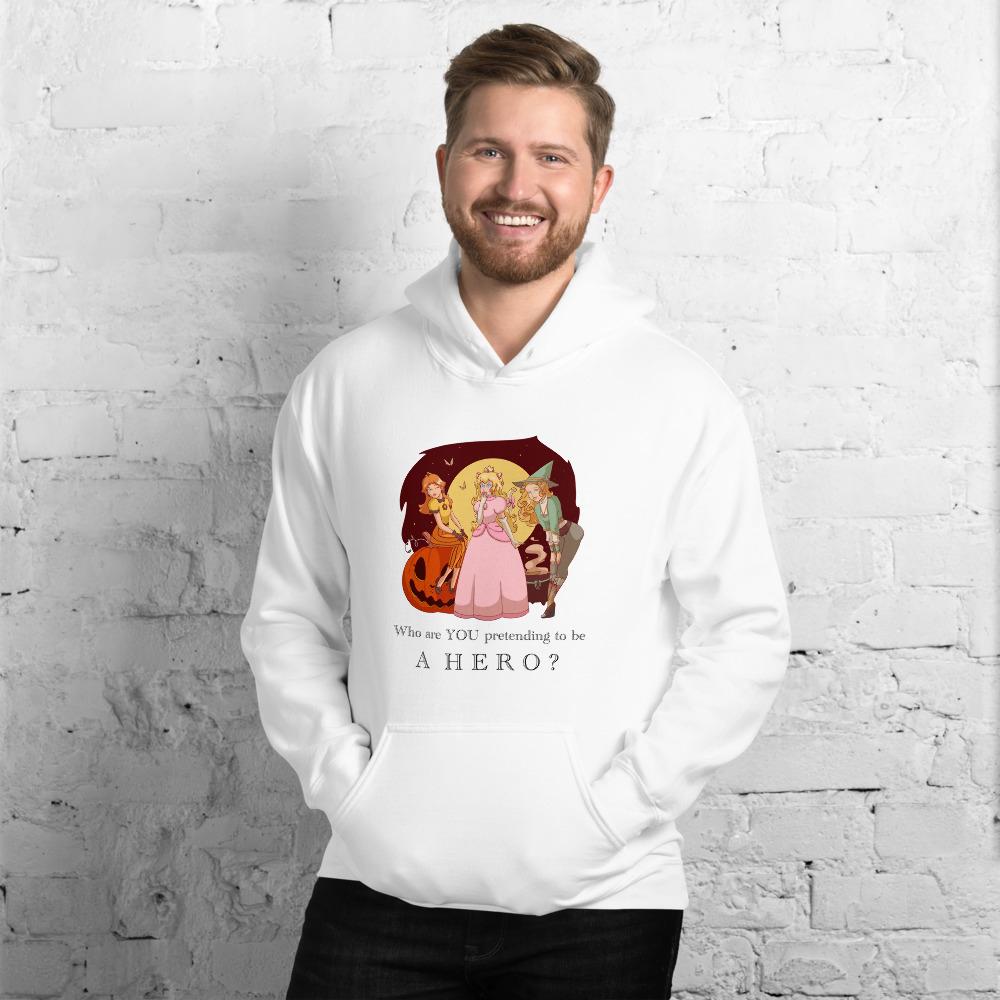 Pretending to be a Hero | Unisex Hoodie Threads and Thistles Inventory