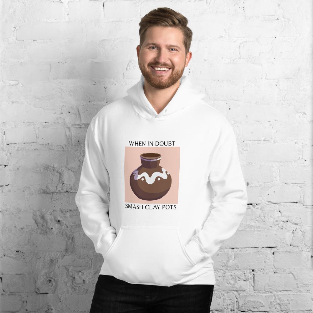 Smash Clay Pots | Unisex Hoodie | The Legend of Zelda Threads and Thistles Inventory