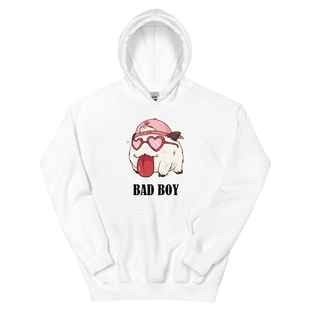 Bad Boy Unisex Hoodie | League of Legends Threads and Thistles Inventory White S
