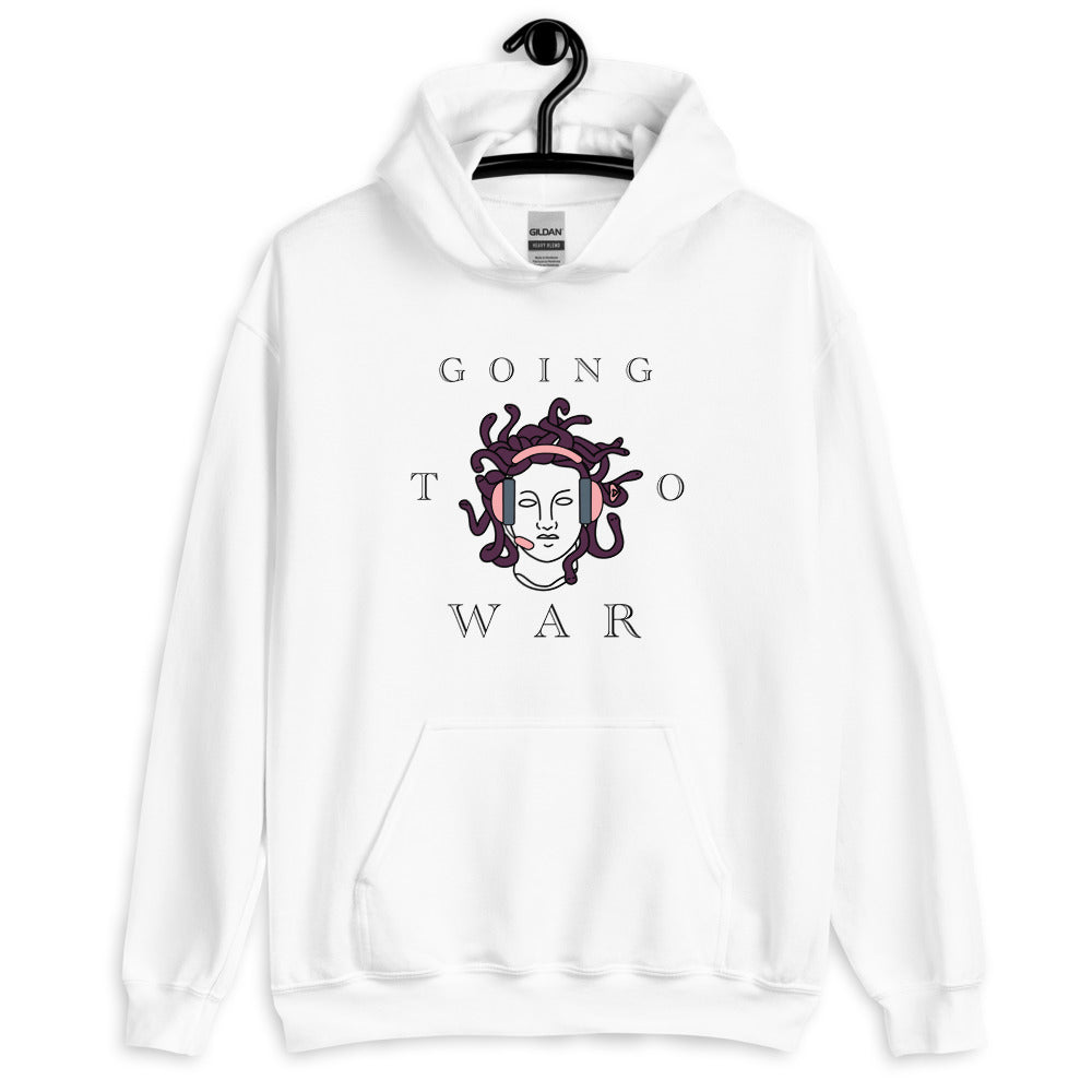 Going to War | Unisex Hoodie | Feminist Gamer Threads and Thistles Inventory