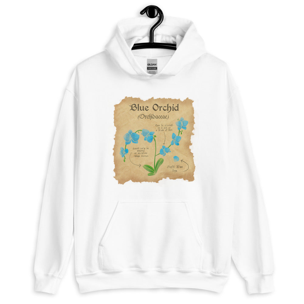 Blue Orchid | Unisex Hoodie | Minecraft Threads and Thistles Inventory 