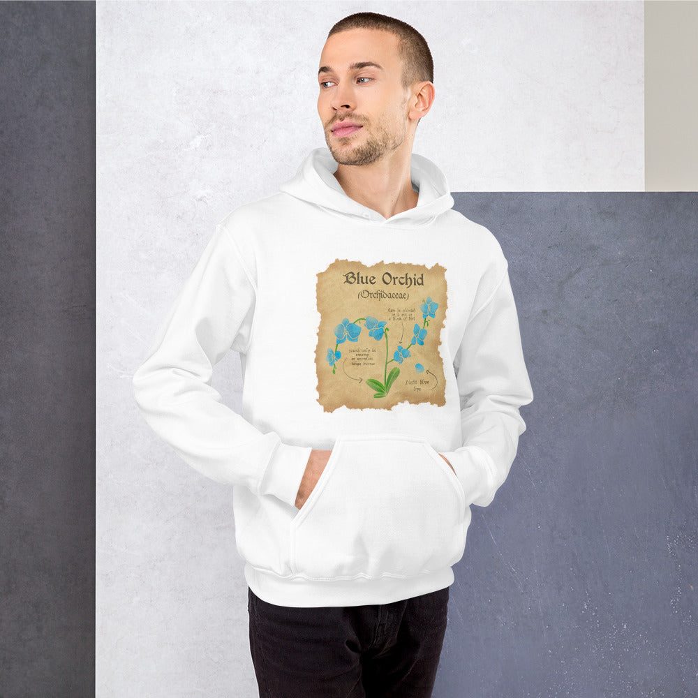 Blue Orchid | Unisex Hoodie | Minecraft Threads and Thistles Inventory
