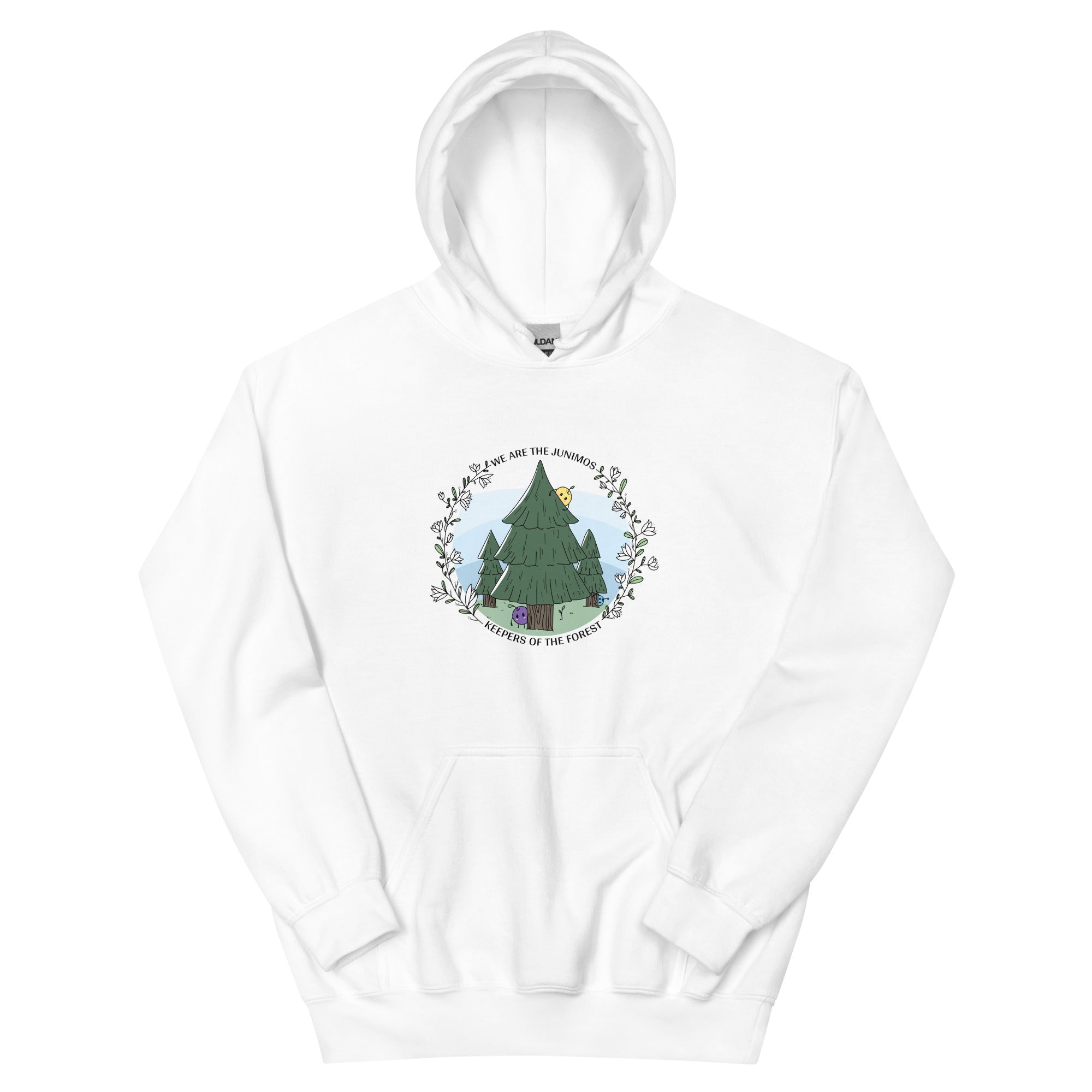 Junimo | Unisex Hoodie | Stardew Valley Threads and Thistles Inventory White S