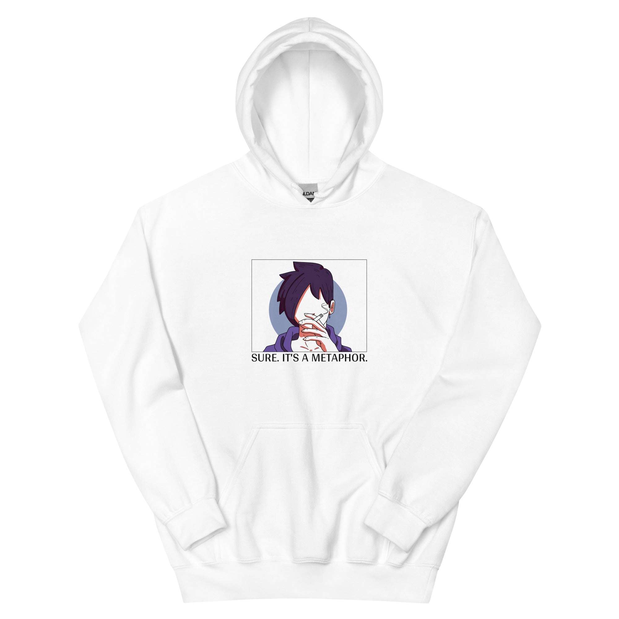 Sebastian's Metaphor | Unisex Hoodie | Stardew Valley Threads and Thistles Inventory White S