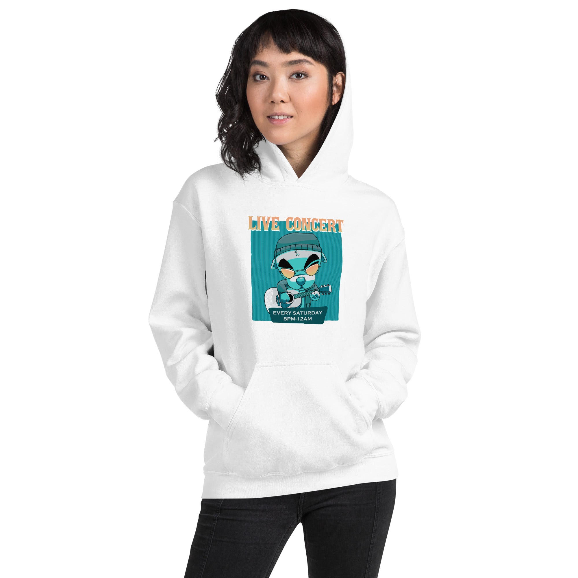 Live Concert | Unisex Hoodie | Animal Crossing Threads and Thistles Inventory