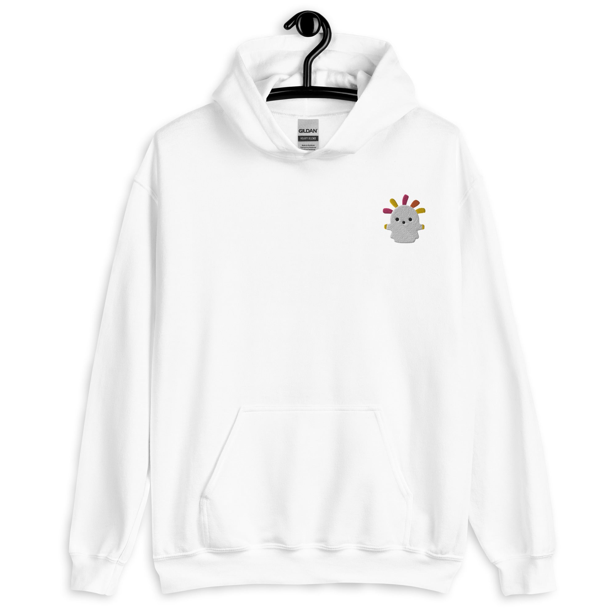 Squeakoid | Embroidered Unisex Hoodie | Animal Crossing Threads and Thistles Inventory