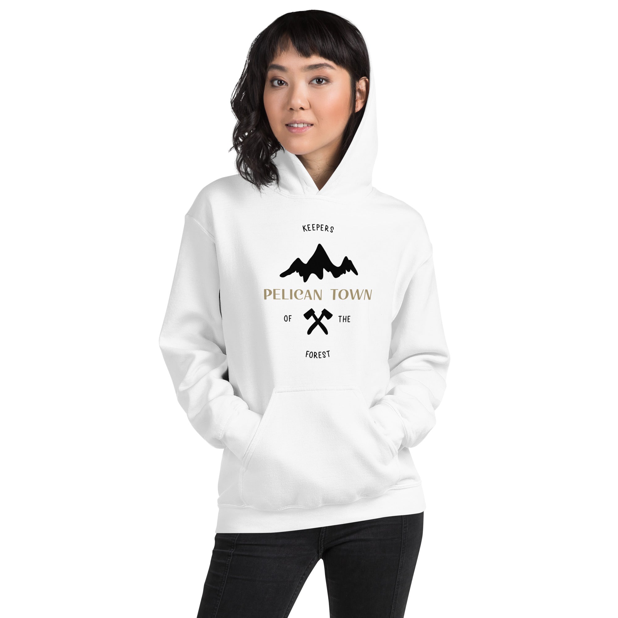 Pelican Town | Unisex Hoodie | Stardew Valley Threads and Thistles Inventory 