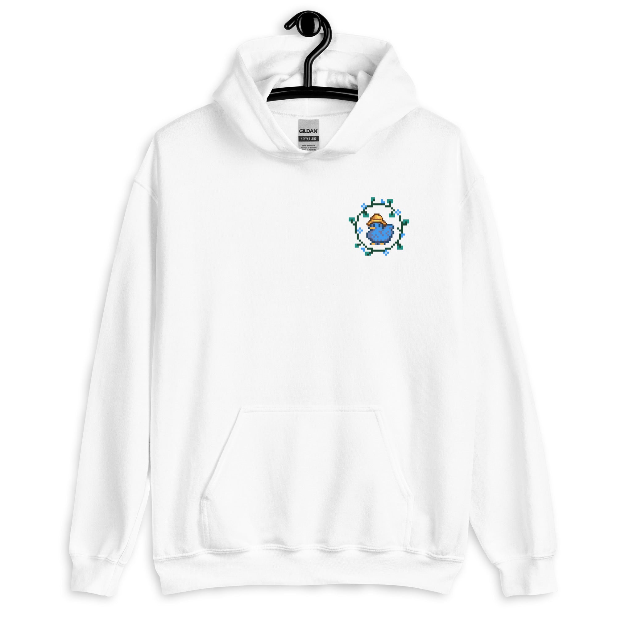 Blue Chicken | Unisex Hoodie | Stardew Valley Threads and Thistles Inventory