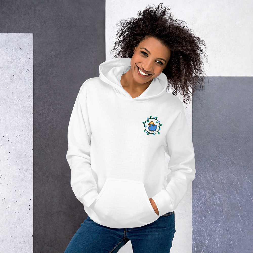 Blue Chicken | Unisex Hoodie | Stardew Valley Threads and Thistles Inventory