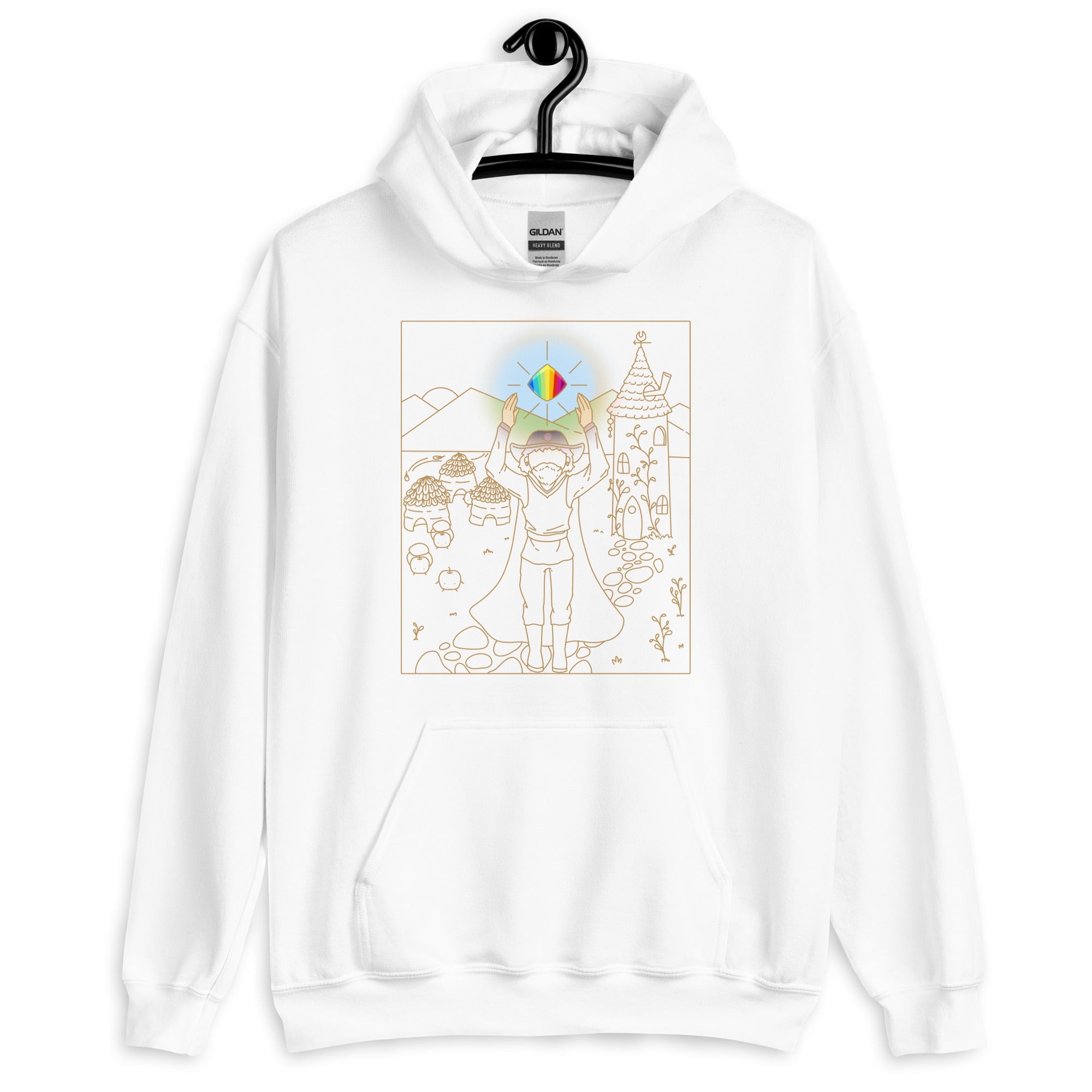 Wizard Tarot | Unisex Hoodie | Stardew Valley Threads and Thistles Inventory