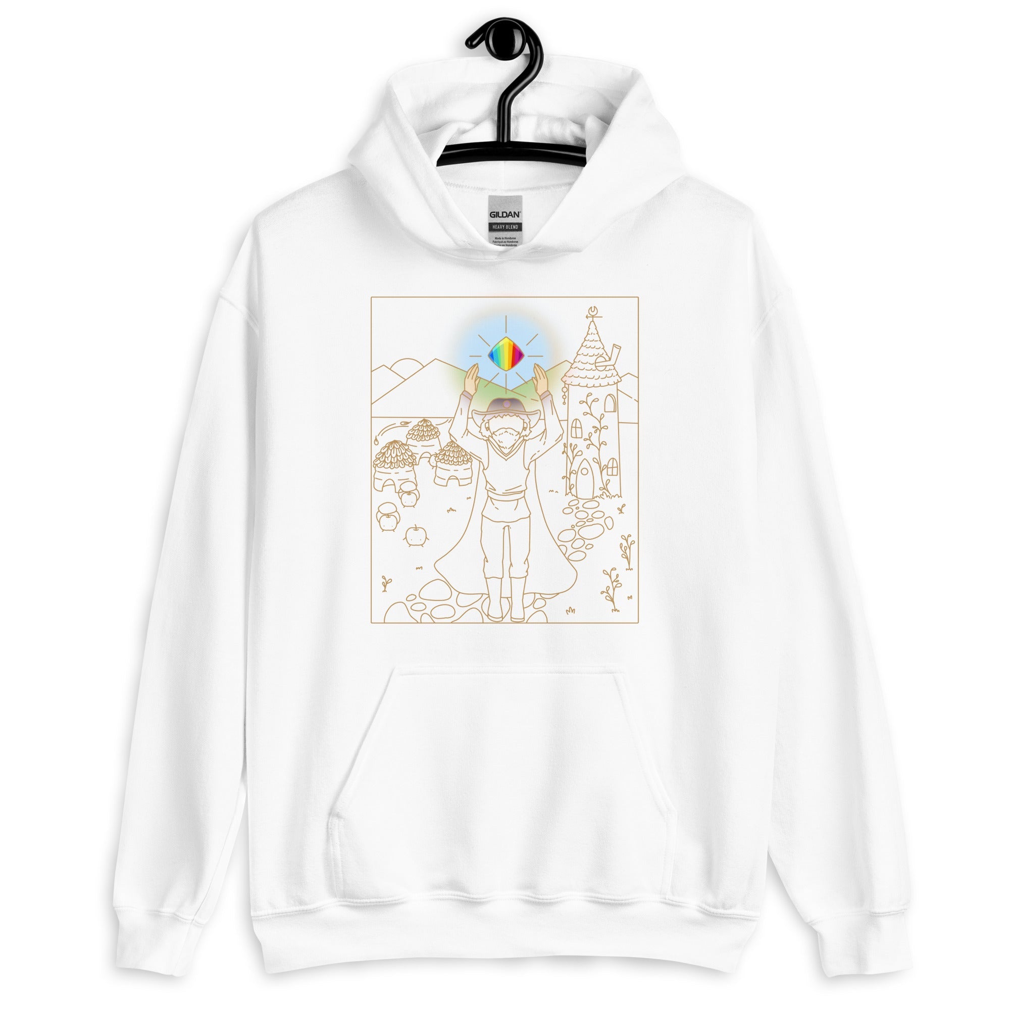 Wizard Tarot | Unisex Hoodie | Stardew Valley Threads and Thistles Inventory 