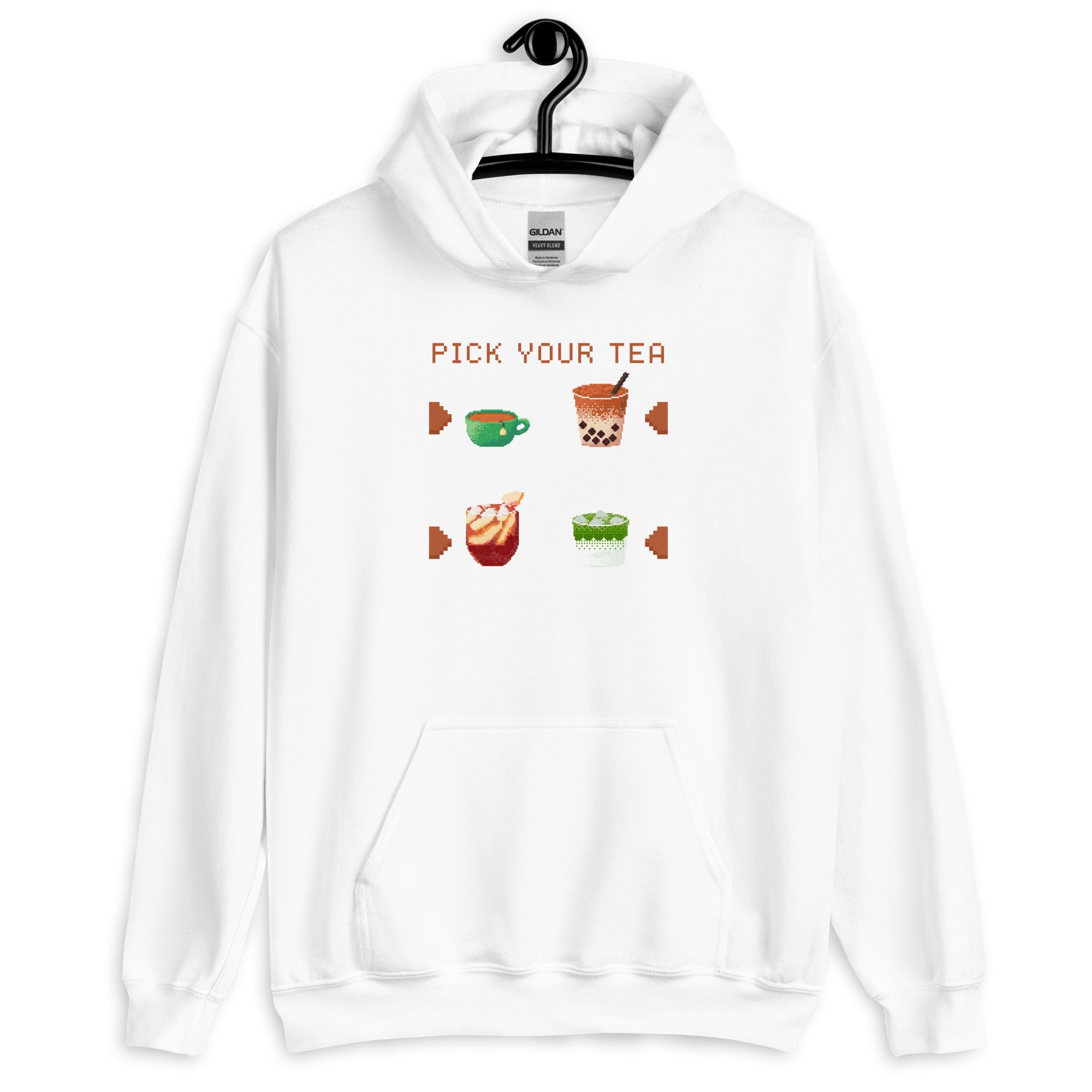 Pick Your Tea | Unisex Hoodie | Cozy Gamer Threads & Thistles Inventory