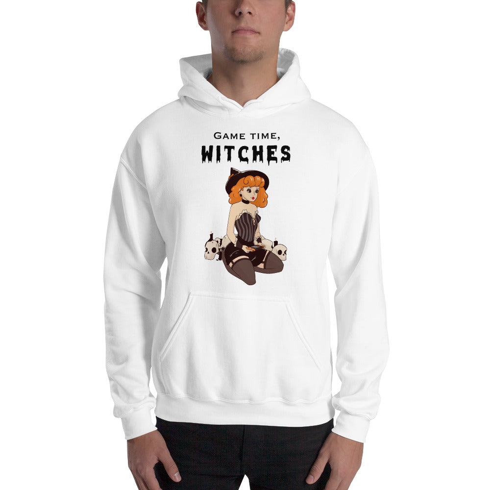 Game Time, Witches | Fall Unisex Hoodie Threads & Thistles Inventory
