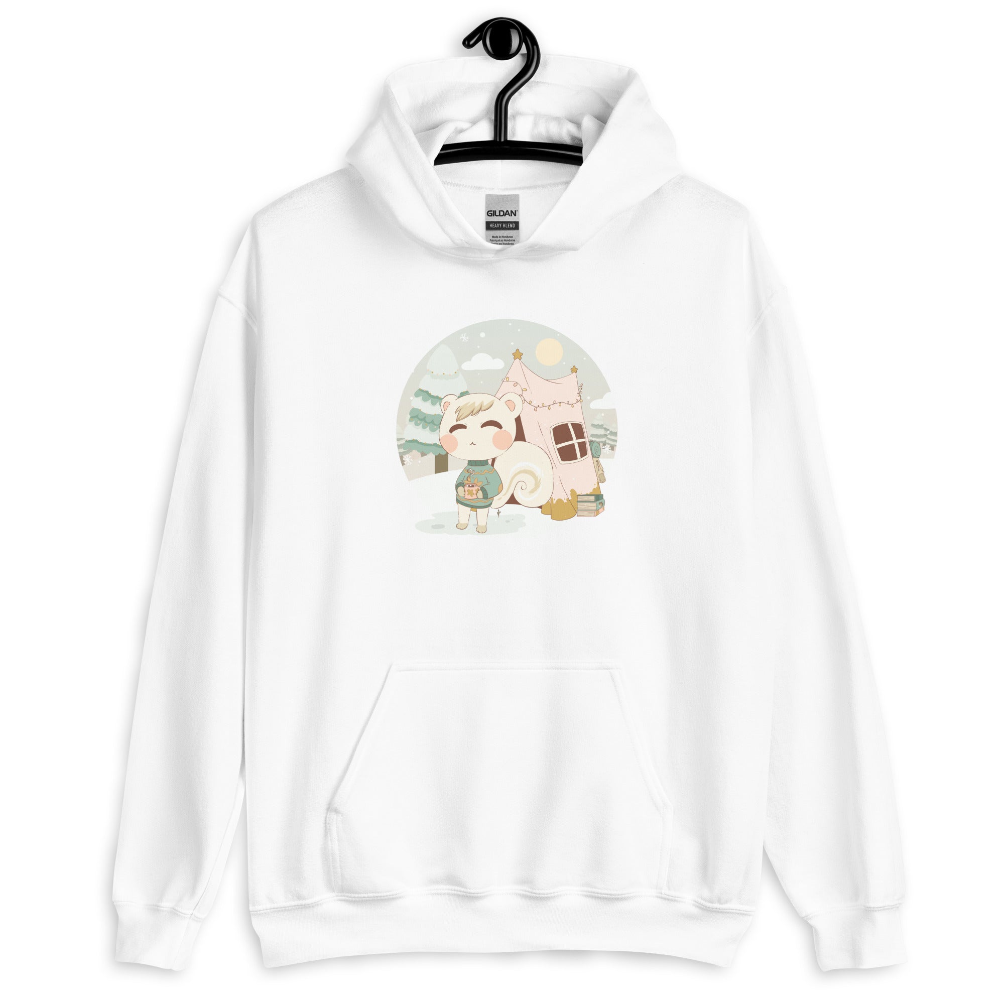 Marshal's Cozy Christmas | Cozy Gamer Animal Crossing | Unisex Hoodie Threads & Thistles Inventory