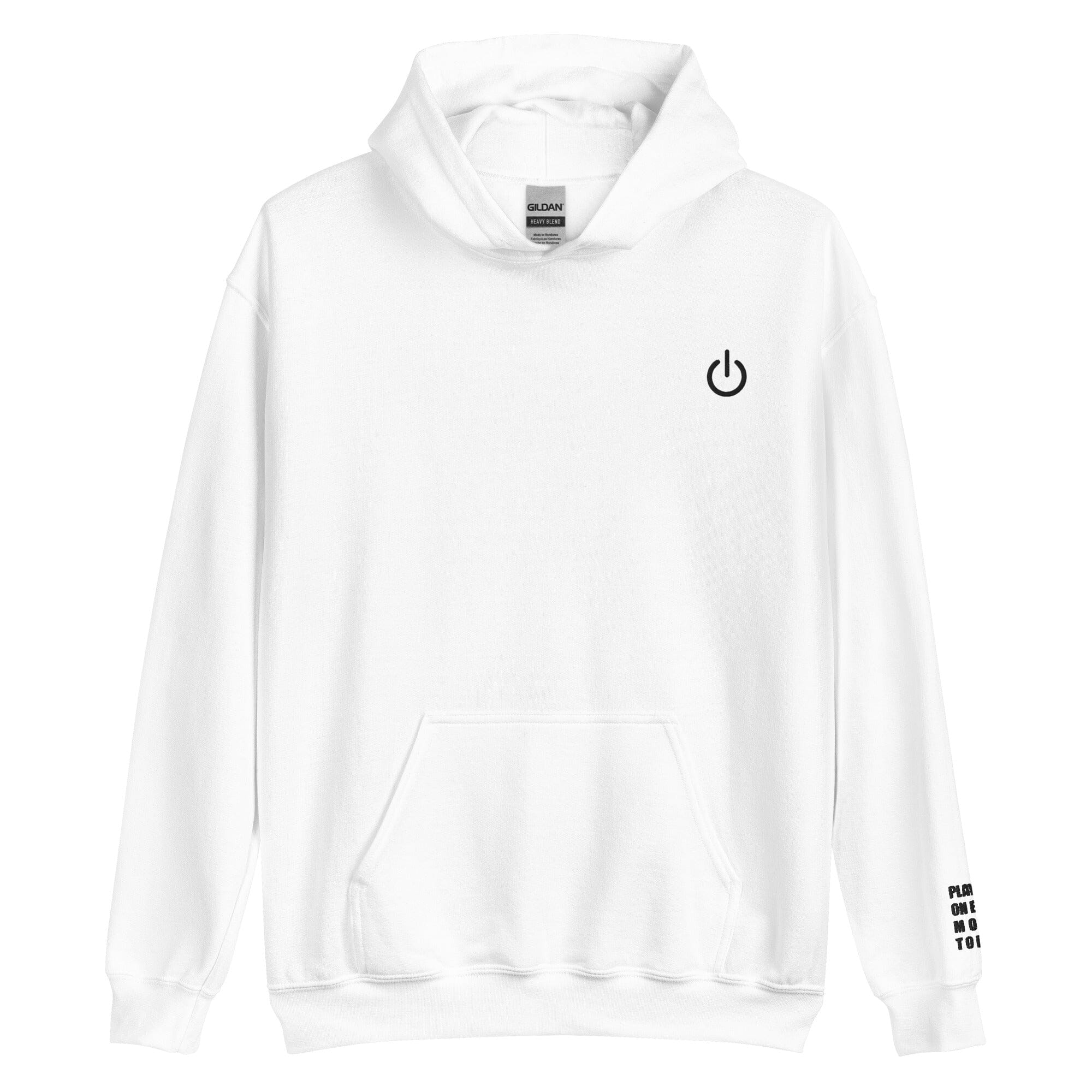 Playing on Easy Mode | Unisex Hoodie | Gamer Affirmations Threads & Thistles Inventory White S