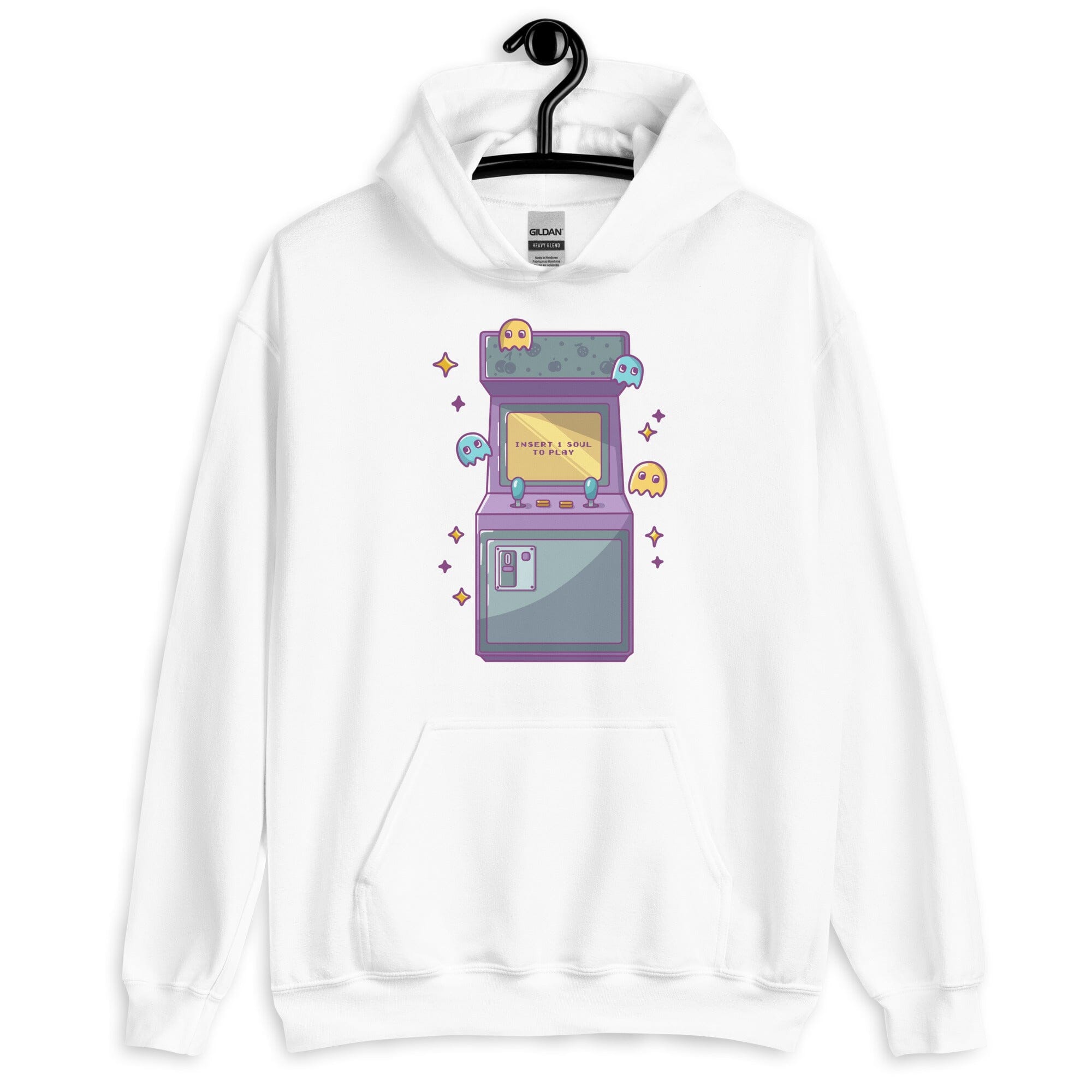 Insert 1 Soul to Play | Unisex Hoodie | Retro Gaming Threads & Thistles Inventory
