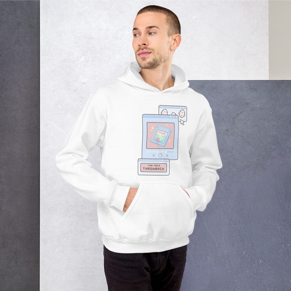 Time for a Throwback | Unisex Hoodie | Retro Gaming Threads & Thistles Inventory