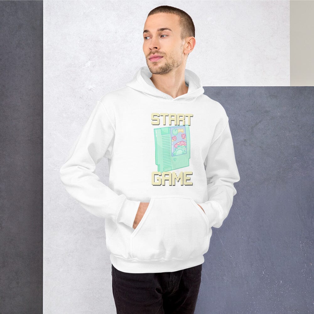 Start Game NES | Unisex Hoodie | Retro Gaming Threads & Thistles Inventory