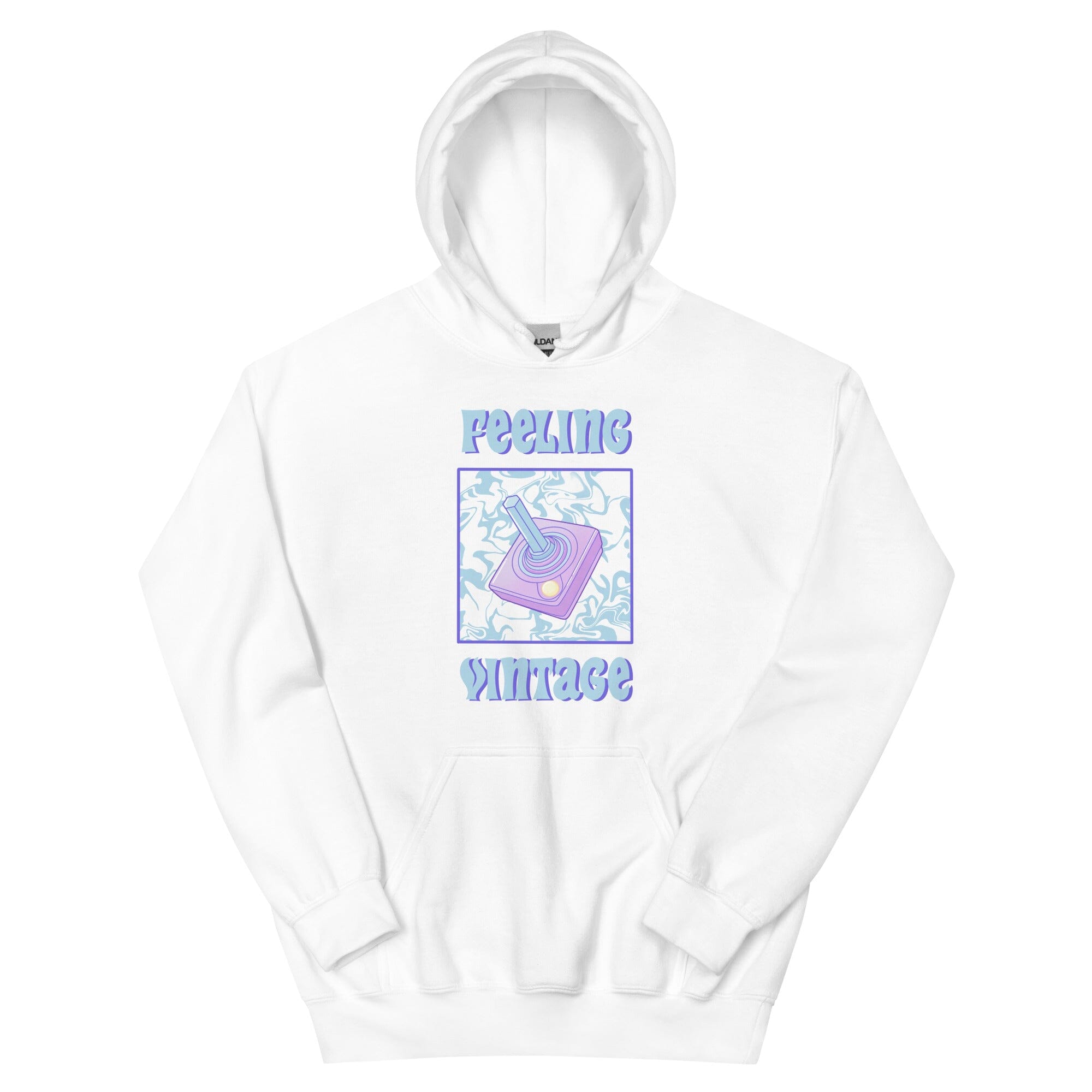 Feeling Vinatge | Unisex Hoodie | Retro Gaming Threads & Thistles Inventory White S