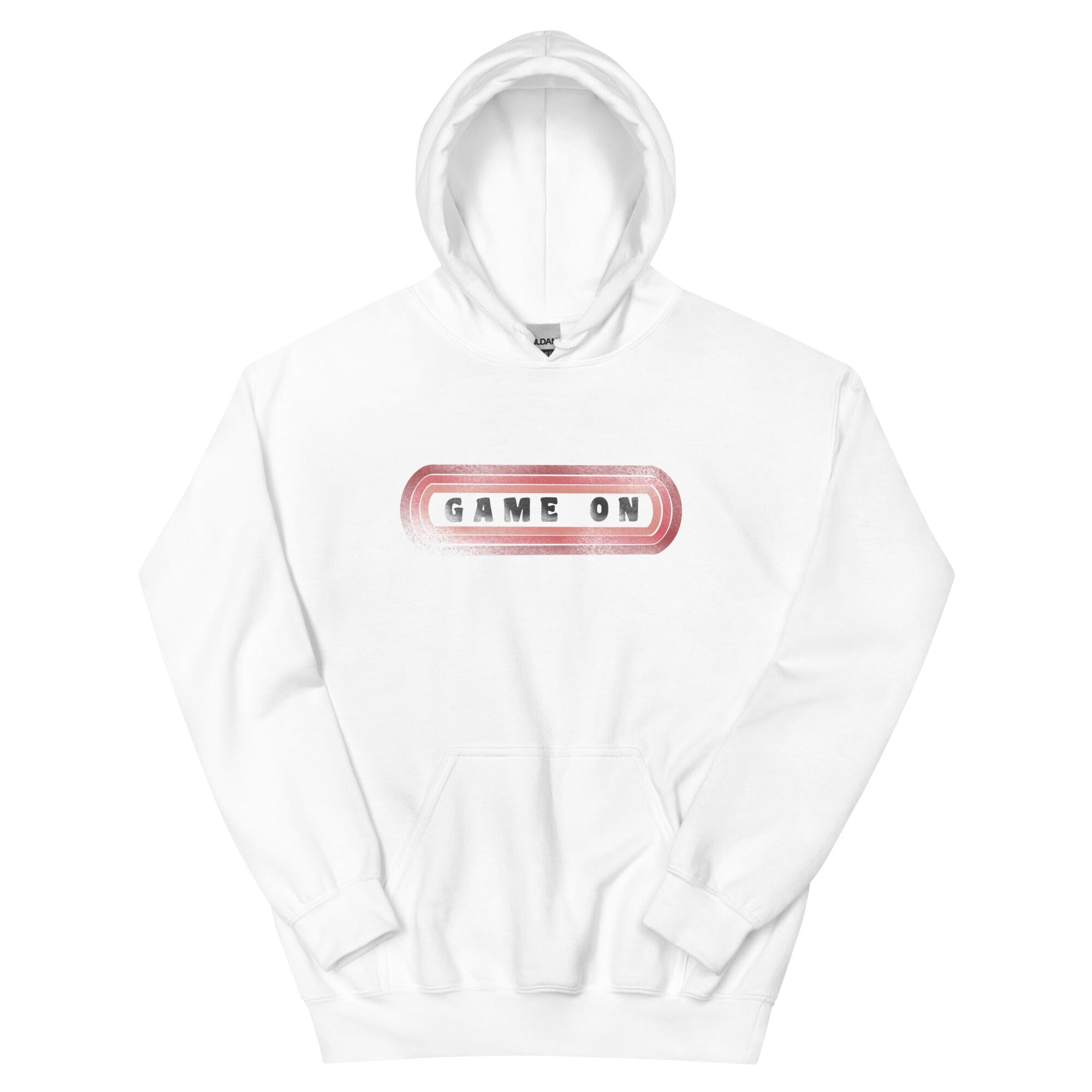 Game On | Unisex Hoodie | Retro Gaming Threads & Thistles Inventory White S