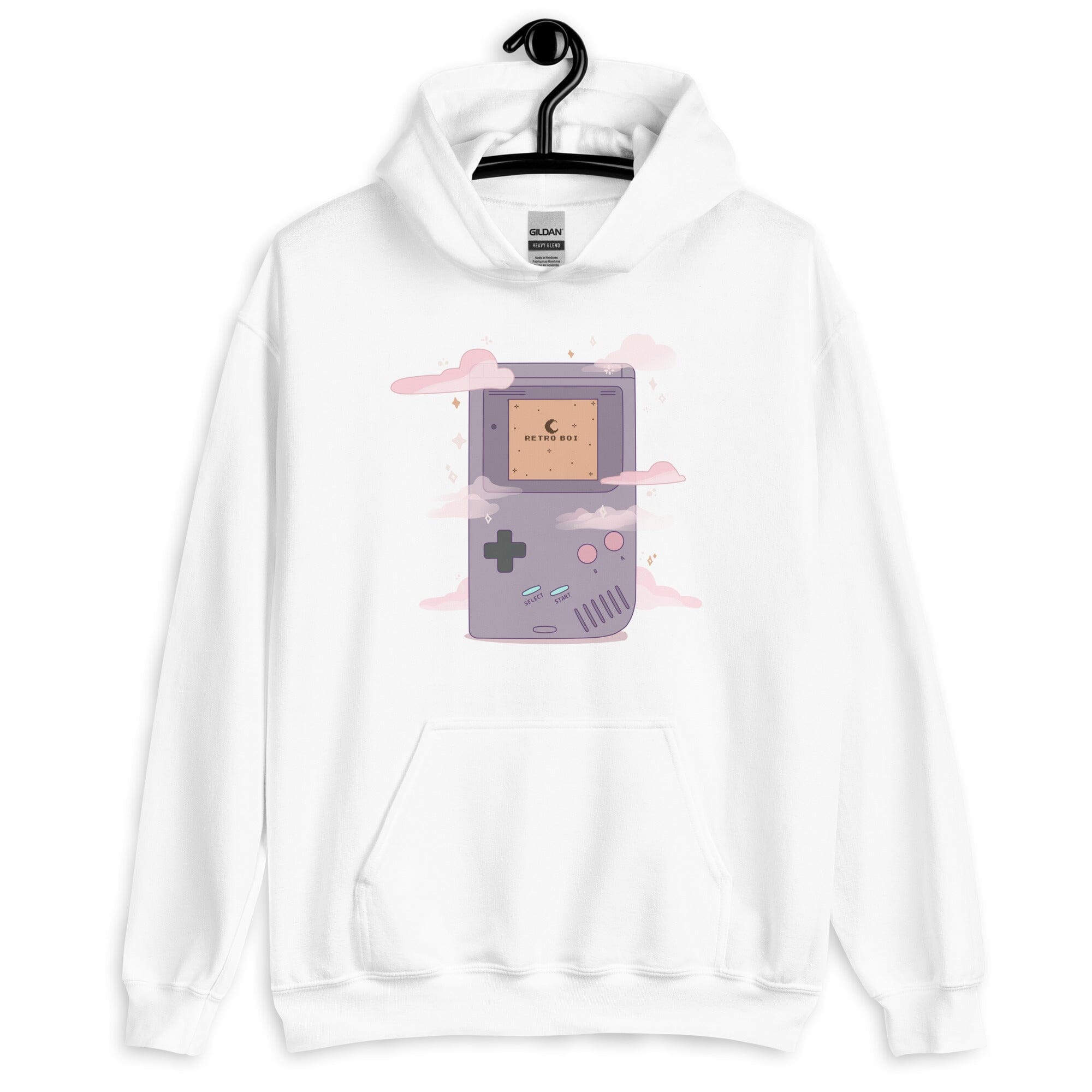 Retro Boi | Unisex Hoodie | Retro Gaming Threads & Thistles Inventory