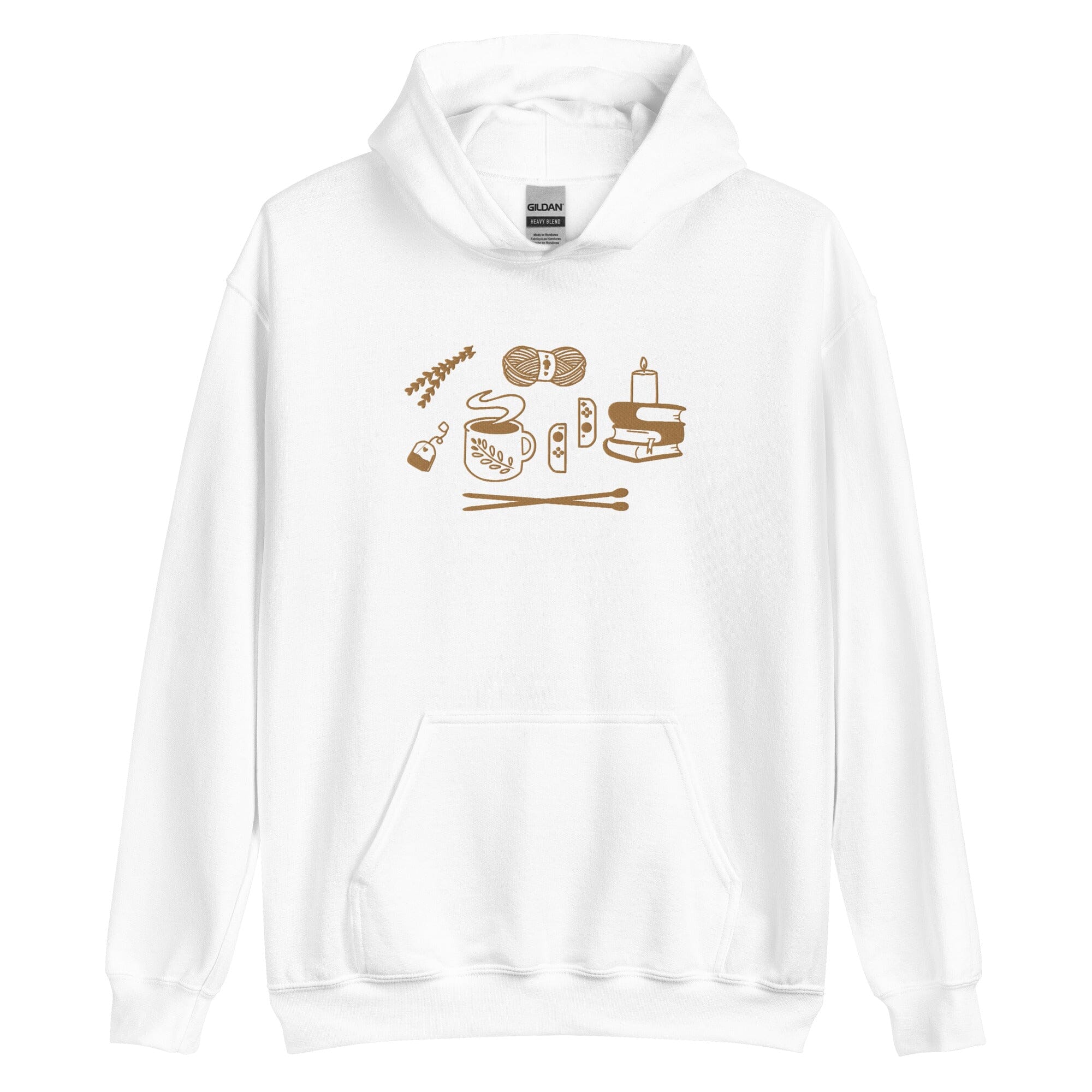 Cozy Hobbies | Unisex Hoodie | Cozy Gamer Threads & Thistles Inventory White S