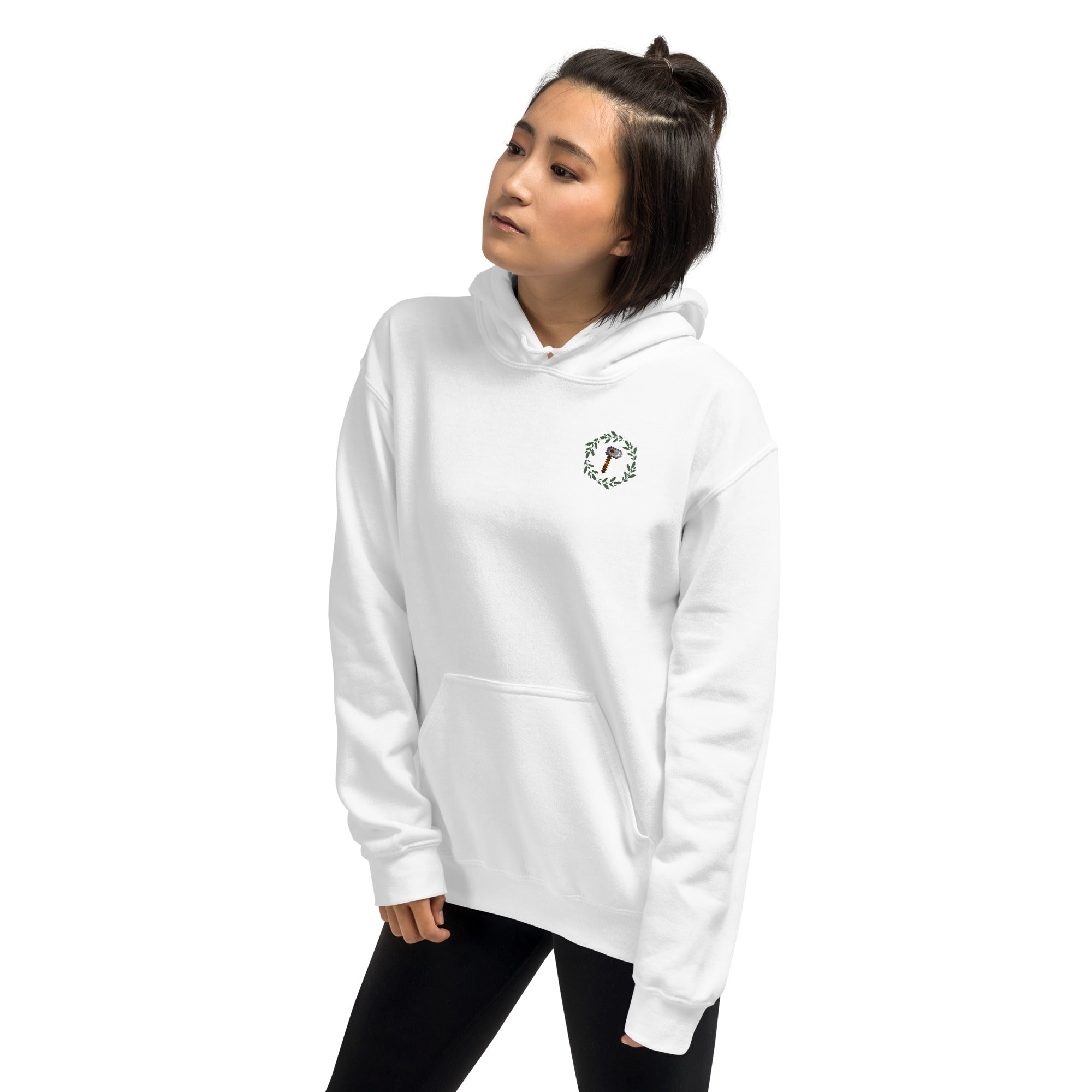 Santa's Favorite Hoe | Unisex Hoodie | Feminist Gamer Christmas Stardew Valley Hoodie Threads & Thistles Inventory