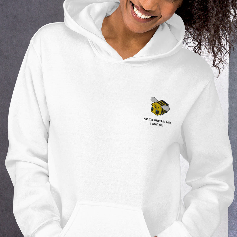 The Universe Said I Love You | Unisex Hoodie | Minecraft Threads and Thistles Inventory