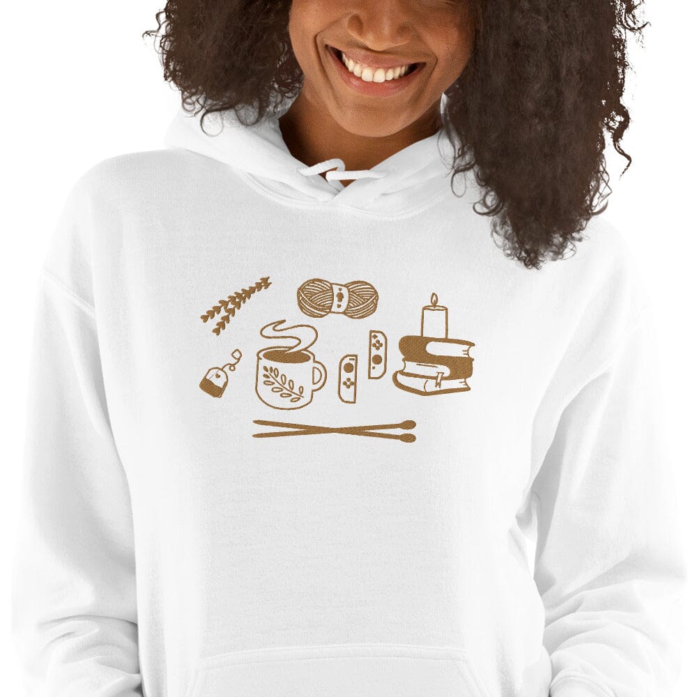 Cozy Hobbies | Unisex Hoodie | Cozy Gamer Threads & Thistles Inventory