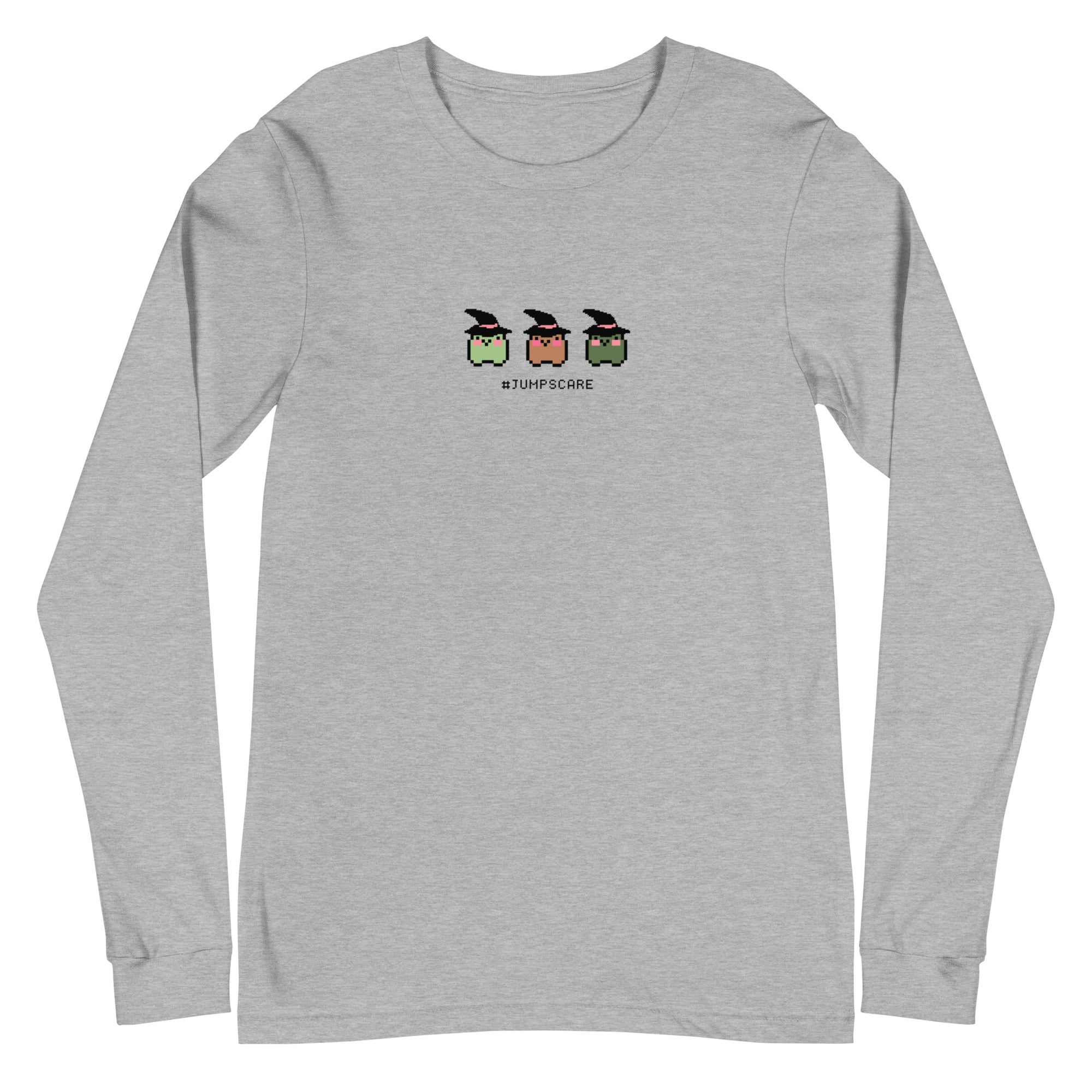 #Jumpscare | Fall Unisex Long Sleeve Tee Threads & Thistles Inventory Athletic Heather XS
