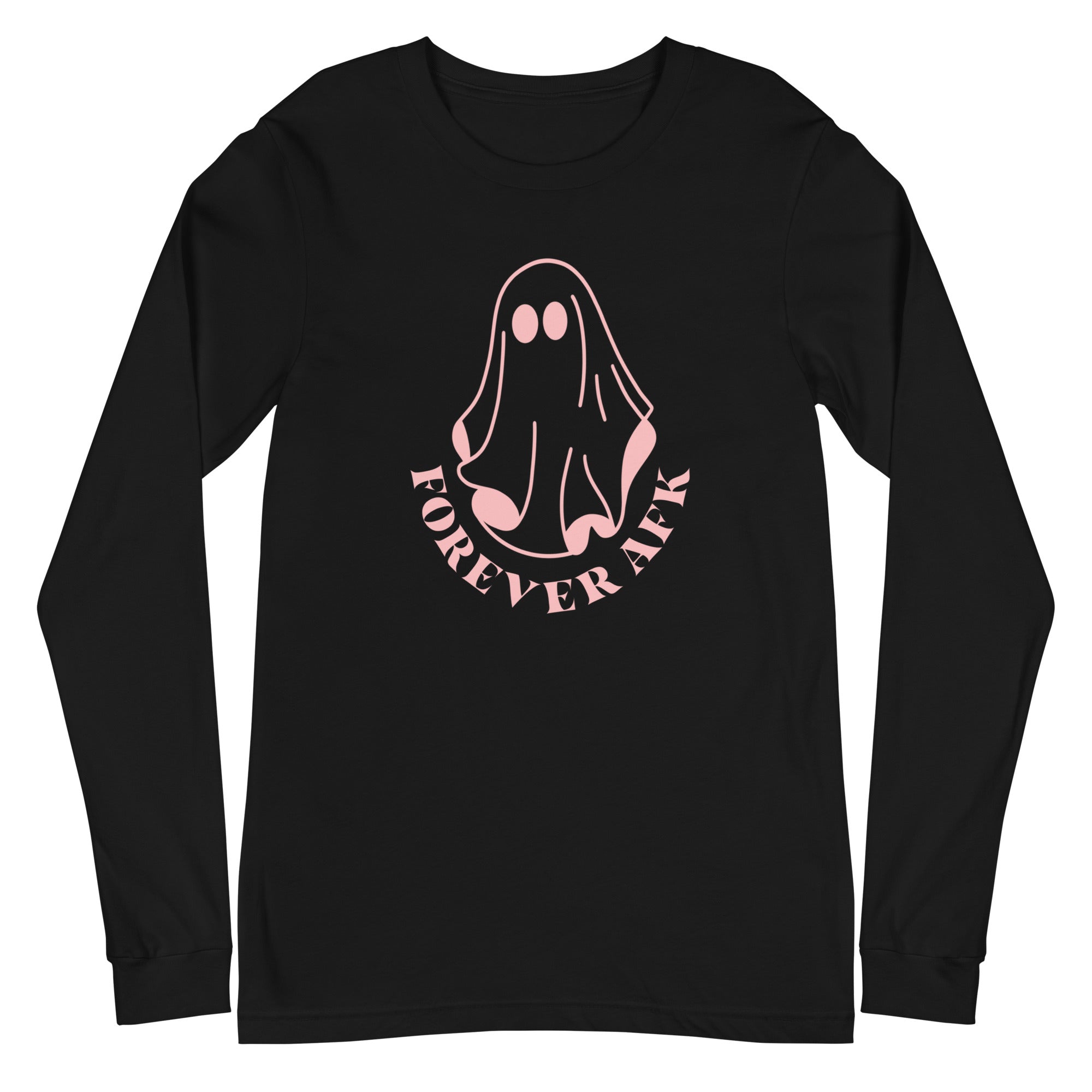 Forever AFK | Fall Unisex Long Sleeve Tee Threads & Thistles Inventory Black XS