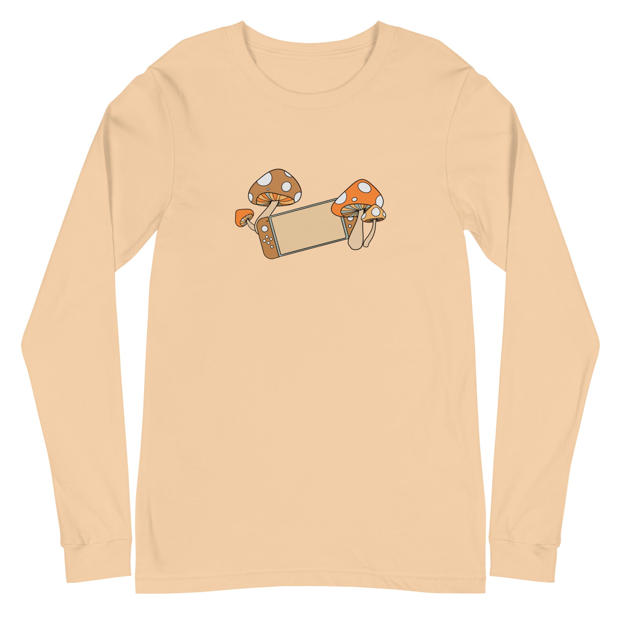 Fall Switch | Unisex Long Sleeve Tee | Fall Cozy Gamer Threads & Thistles Inventory Sand Dune XS