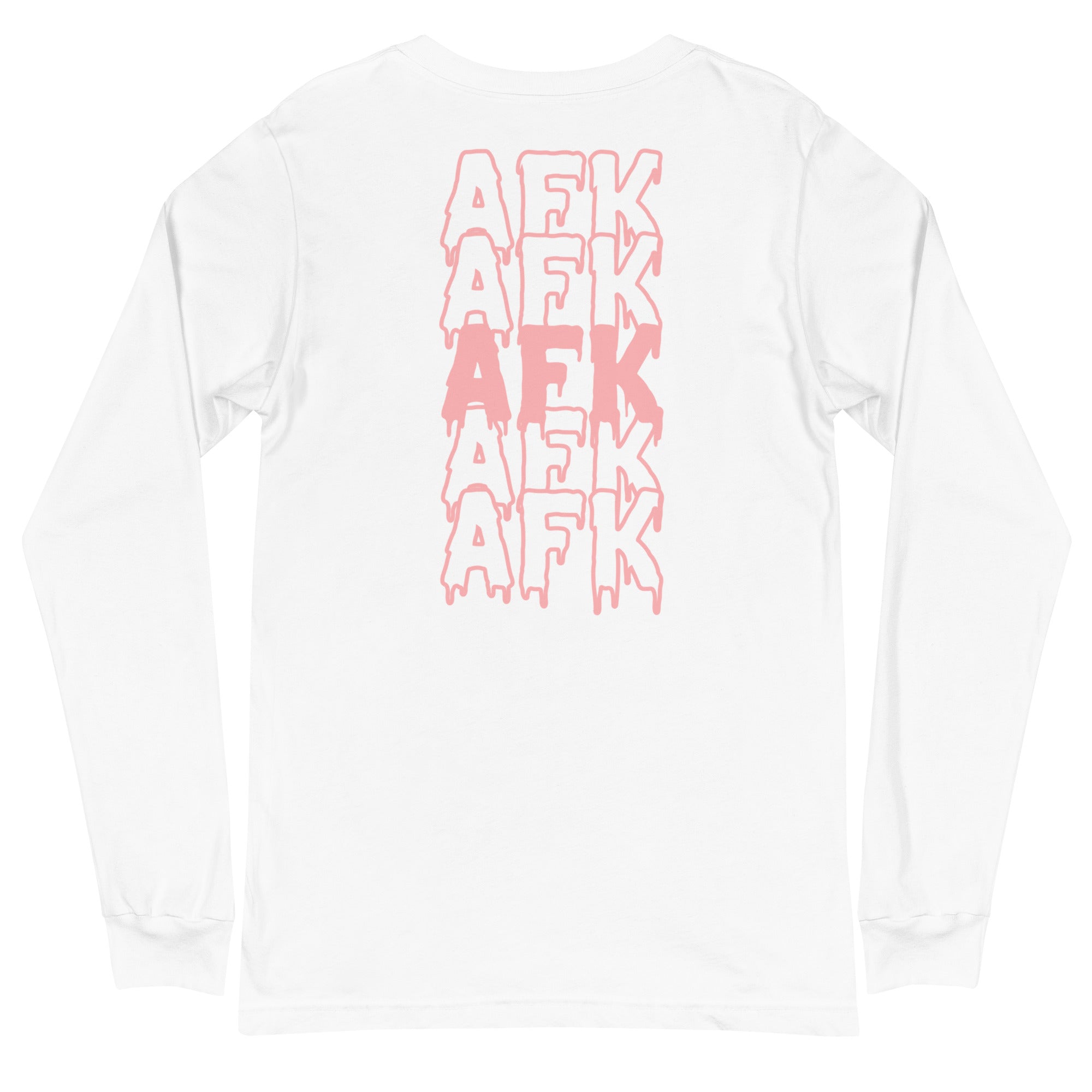 Drippy AFK | Fall Unisex Long Sleeve Tee Threads & Thistles Inventory White XS