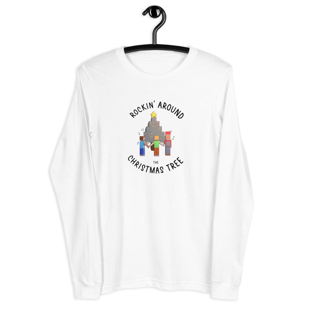 Rockin' Around | Seasonal Unisex Long Sleeve Tee | Minecraft Threads and Thistles Inventory