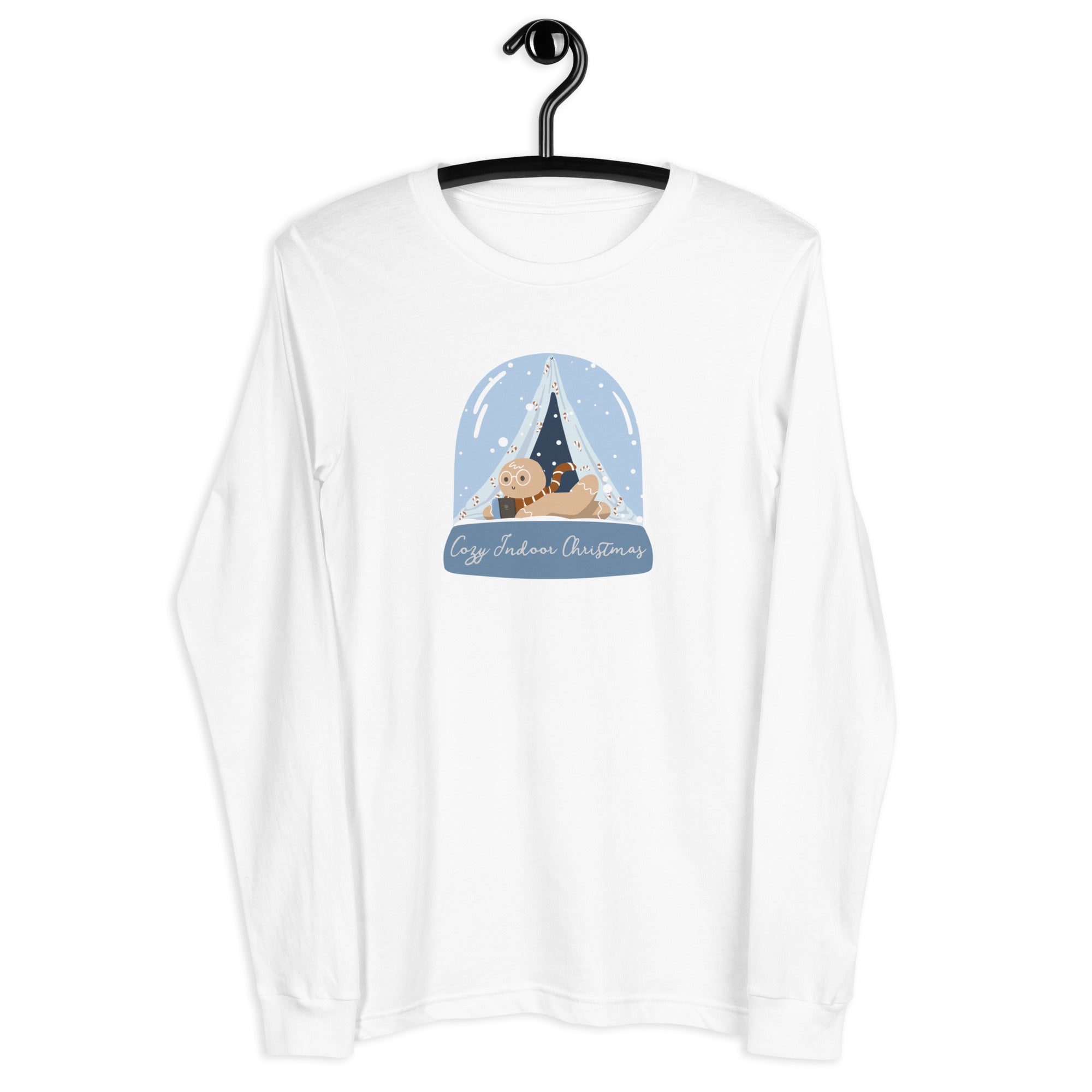 Gingy Christmas | Unisex Long Sleeve Tee | Cozy Gamer Christmas Threads & Thistles Inventory