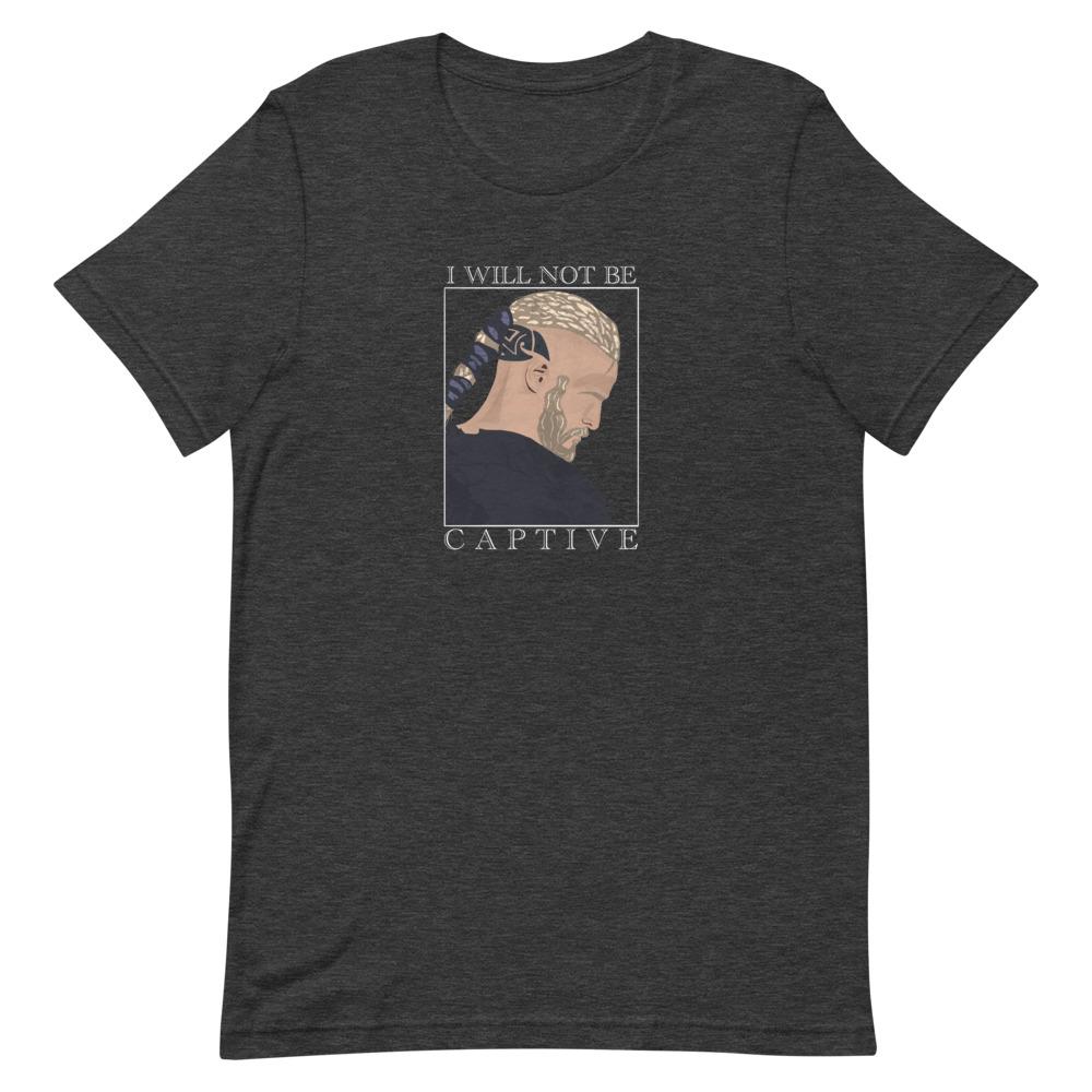 Captive | Short-Sleeve Unisex T-Shirt | Assassin's Creed Threads and Thistles Inventory Dark Grey Heather S