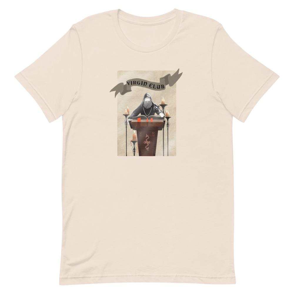 Virgin Club | Short-Sleeve Unisex T-Shirt | Skyrim Threads and Thistles Inventory Soft Cream S