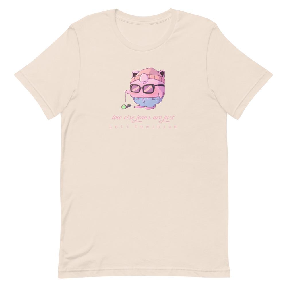 Low Rise Jeans | Short-Sleeve Unisex T-Shirt | Pokemon Threads and Thistles Inventory Soft Cream S