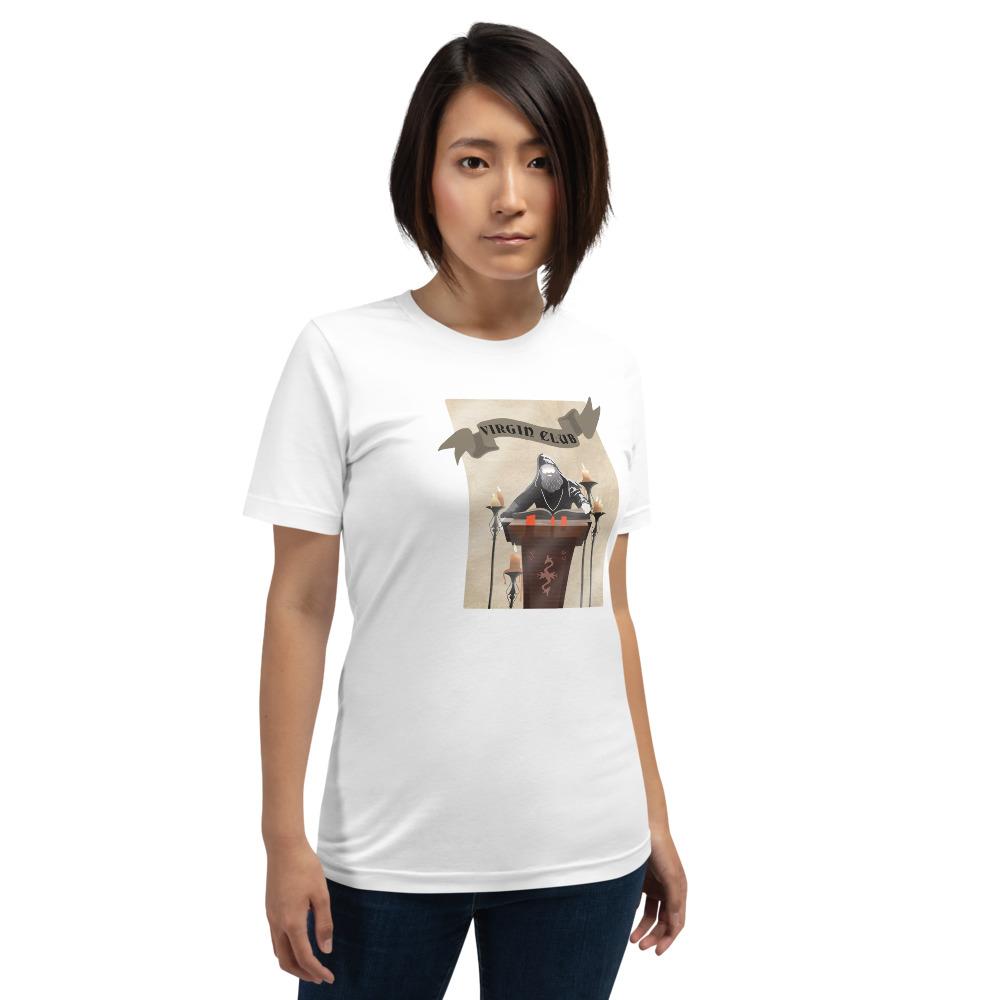 Virgin Club | Short-Sleeve Unisex T-Shirt | Skyrim Threads and Thistles Inventory