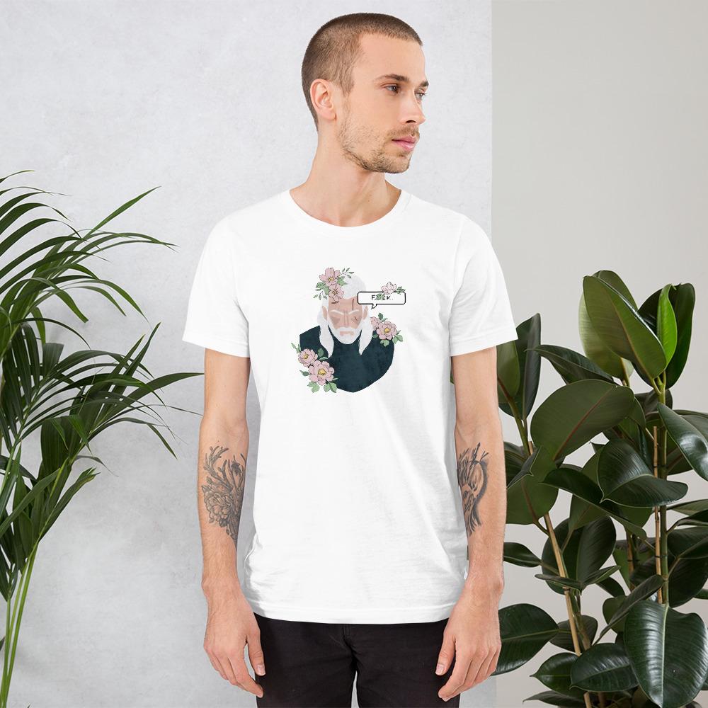 Floral Witcher | Short-Sleeve Unisex T-Shirt | The Witcher Threads and Thistles Inventory