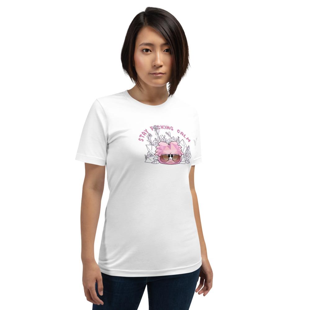 Stay Calm | Short-Sleeve Unisex T-Shirt | Club penguin Threads and Thistles Inventory