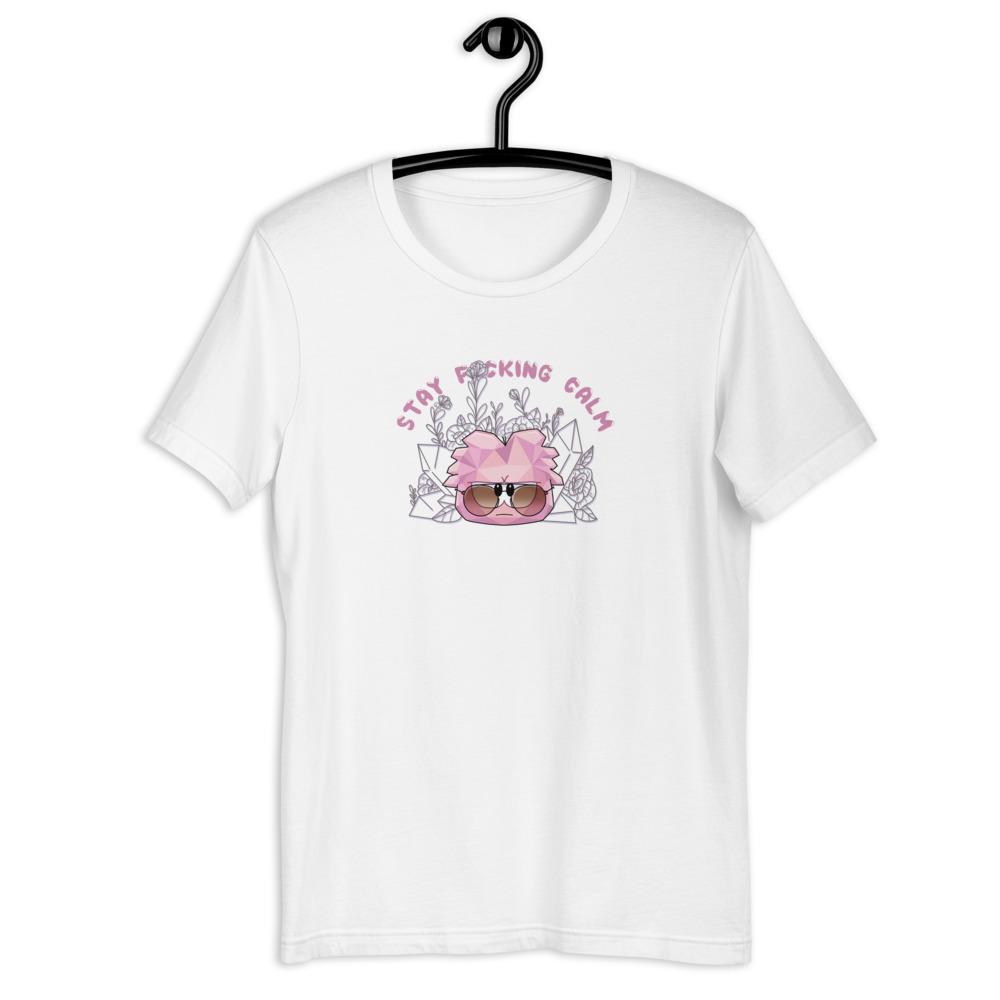 Stay Calm | Short-Sleeve Unisex T-Shirt | Club penguin Threads and Thistles Inventory