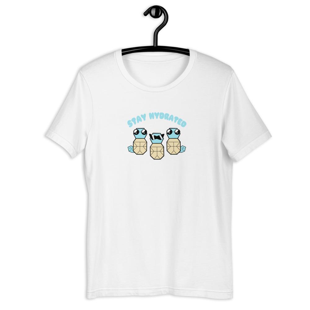 Stay Hydrated | Short-Sleeve Unisex T-Shirt | Pokemon Threads and Thistles Inventory