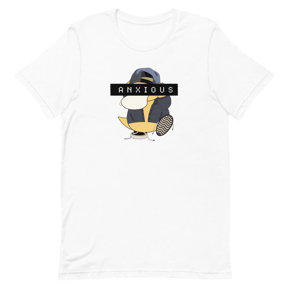 Anxious | Short-Sleeve Unisex T-Shirt | Pokemon Threads and Thistles Inventory White XS