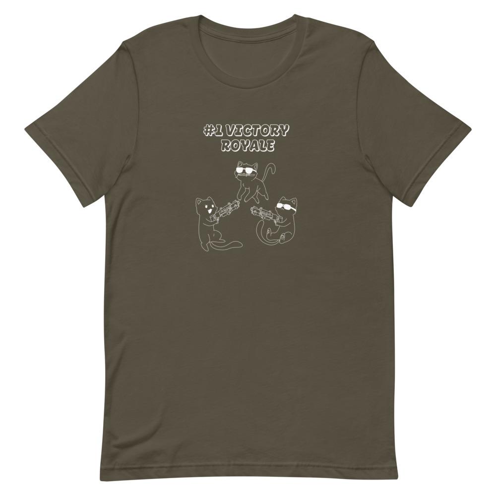 Victory Royale | Short-Sleeve Unisex T-Shirt | Fortnite Threads and Thistles Inventory Army S