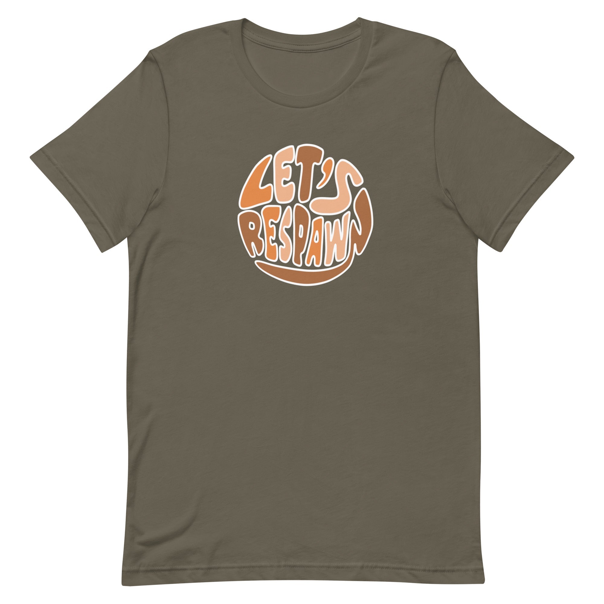 Let's Respawn | Unisex t-shirt Threads and Thistles Inventory Army S