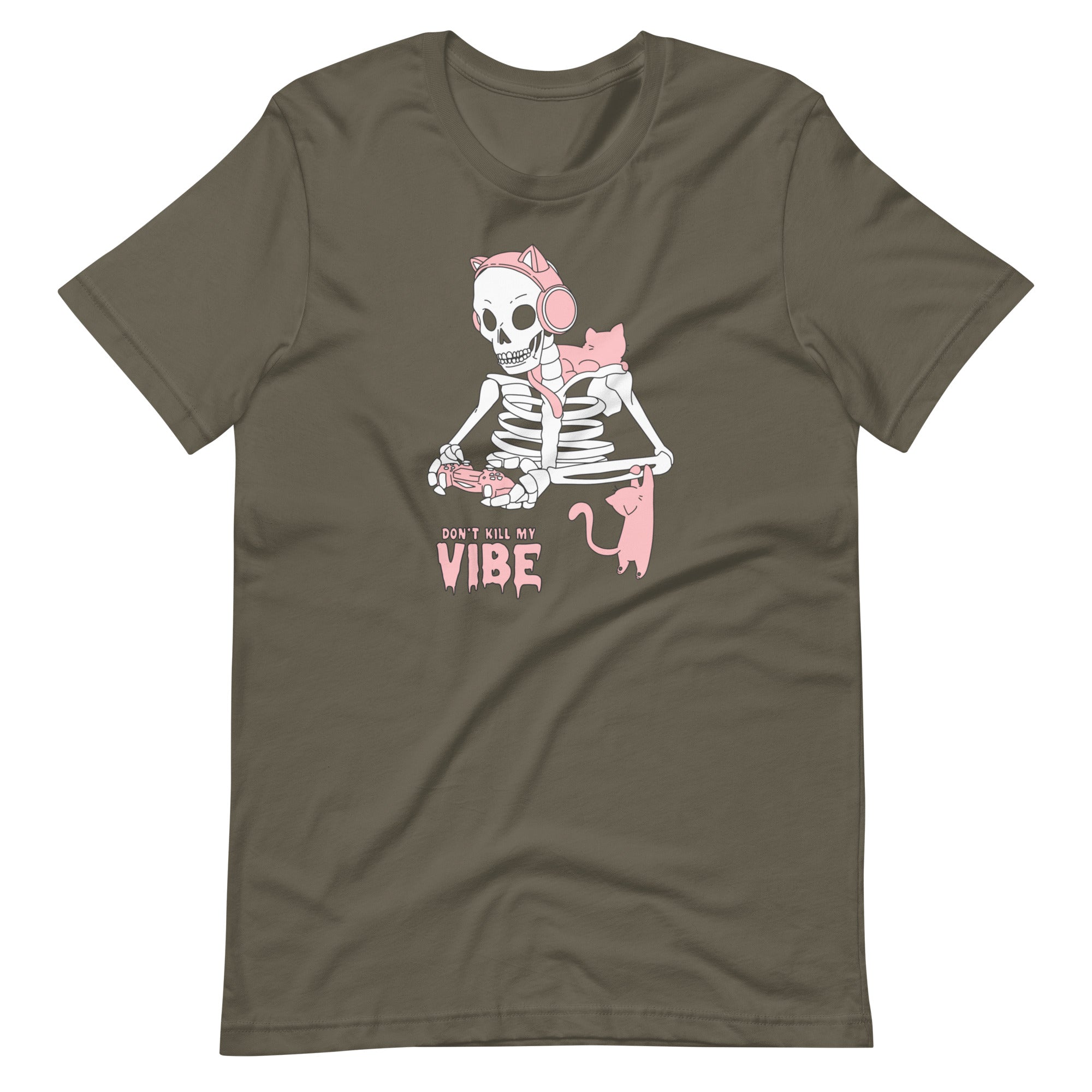 Don't Kill my Vibe | Fall Unisex t-shirt Threads & Thistles Inventory Army S