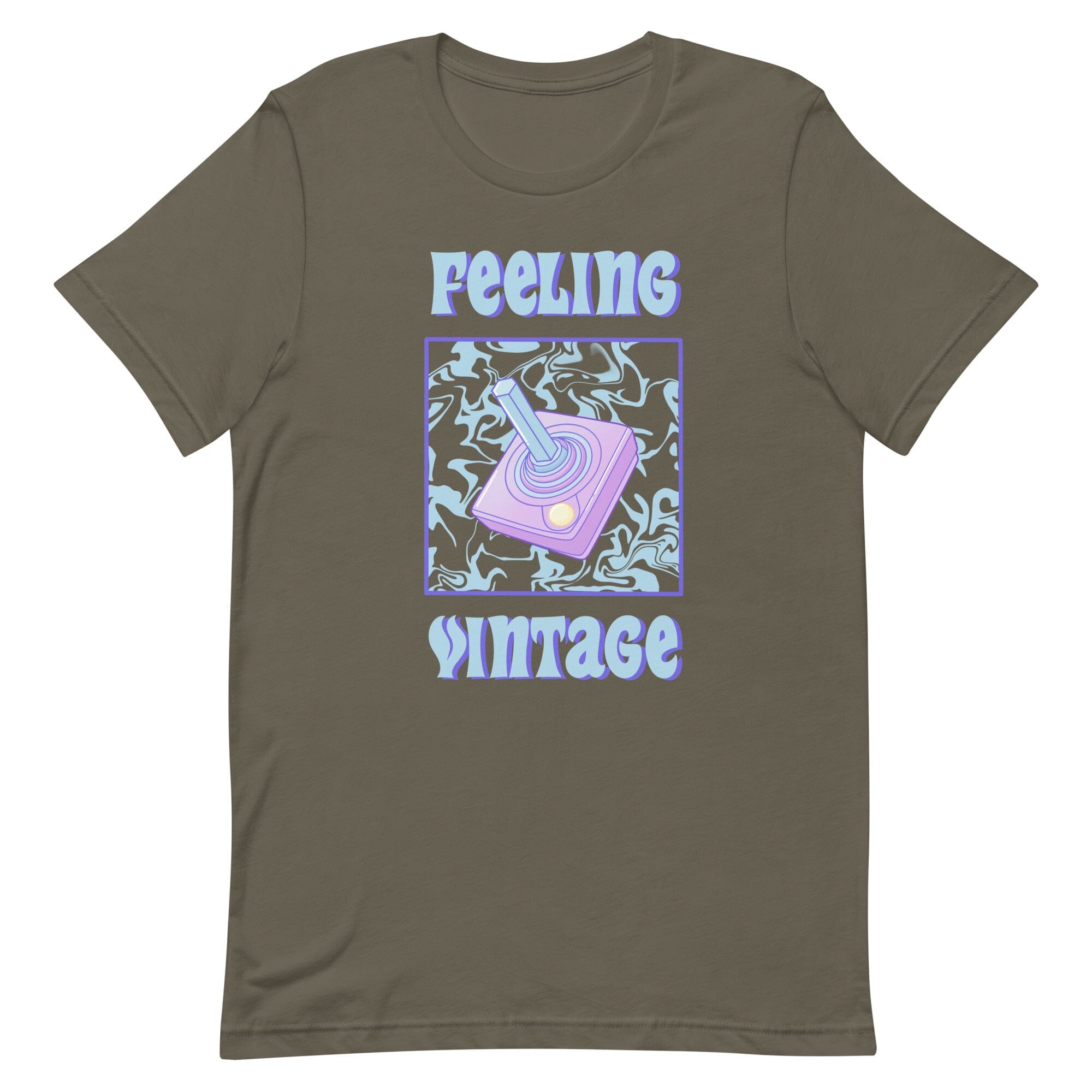 Feeling Vintage | Unisex t-shirt | Retro Gaming Threads & Thistles Inventory Army S